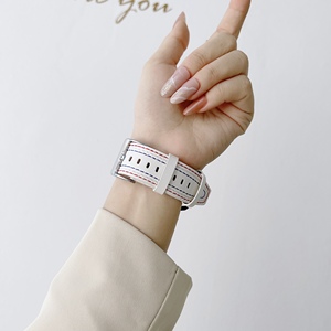 BEEFLYPOWER Correa de Cuero Genuino de Fábrica de 22 mm y 20 mm para Reloj Inteligente, Correa para <span class=keywords><strong>Samsung</strong></span> <span class=keywords><strong>Active</strong></span> <span class=keywords><strong>2</strong></span> 3/Galaxy <span class=keywords><strong>Watch</strong></span> 3 4 - Product Image 3