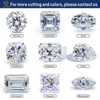 Vente directe usine : Pierres de moissanite en vrac de petite taille (1mm, 1.8mm, 2mm) D VVS pour la fabrication de bijoux, moissanite en vrac en gros