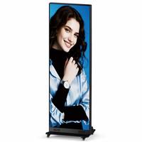 Display LED Portatile P2.0 Pieghevole, Schermo Pubblicitario Digitale Mobile per Chioschi e Negozi, Qualità Superiore