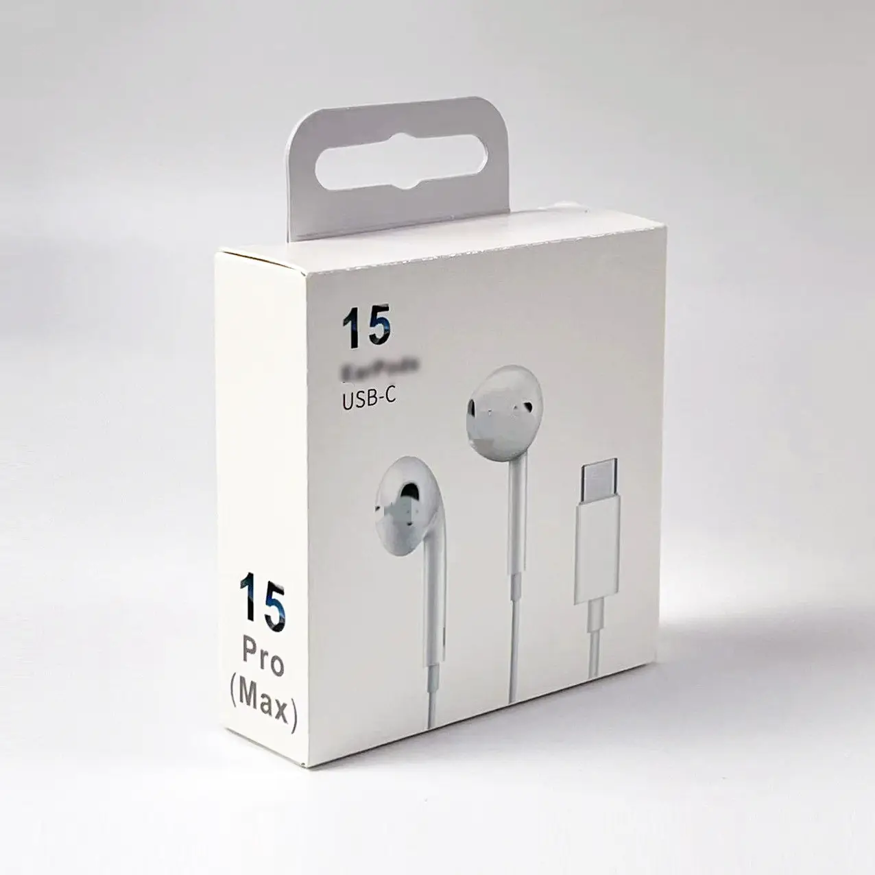 I15 headphone berkabel Tipe C kualitas bagus, Earphone usb c untuk iphone 15, Earphone berkabel untuk apple 15