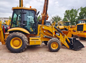 รถตักดินมือสอง Caterpillar CAT 420F ขนาดใหญ่ กำลังการผลิตสูง สำหรับงานก่อสร้าง ได้รับการรับรองมาตรฐาน CE ขายดี พร้อมเครื่องยนต์ดีเซล - Product Image 2
