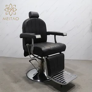 The latest leather barber chair barber equipment and supplies, foot pads cover the recliner