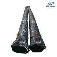 Tuyau flexible antidéflagrant de 16 pouces (400 mm), portable, antistatique, pour évacuation des fumées et explosions