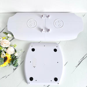 Timbangan pengukur berat badan bayi, nampan kapasitas 100kg plastik bertenaga baterai Display Digital rumah membongkar - Product Image 4