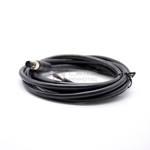M8 6-poliger Stecker A Code Rundst ecker IP68 Wasserdichtes M8-Sensorkabel 6-poliges Stecker-Form kabel - Product Image 6
