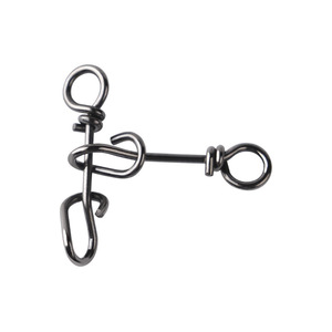 Mustad Fastach <b>Clip</b> Size 2 50lb Stainless Steel Swivel Snap <b>Hook</b> Saltwater Fishing Accessory - Product Image 4
