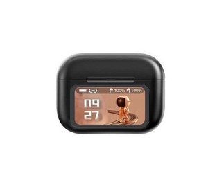 Ai กล่องหูฟังบลูทูธหน้าจอสีสำหรับเล่นกีฬาไร้สายสำหรับ airpods Pro 3กล่องชาร์จหูฟังอัจฉริยะ - Product Image 3