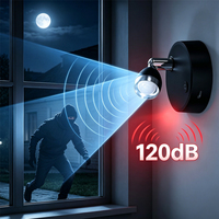Détecteur de mouvement PIR 120 dB avec alarme lumineuse