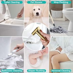 Ручной распылитель для биде из нержавеющей стали - Product Image 4