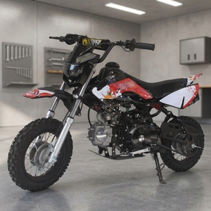 Oferta Especial: Motocicleta Todoterreno de 110cc, Pequeña Cilindrada, Refrigerada por Aire, Práctica, Motor Monocilíndrico 4T, Tubos de Escape Dobles Rectos - Product Image 1
