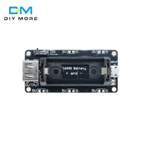 16340 Bouclier de batterie au Lithium V9 V8 V3 Module de carte d'extension de puissance Mobile 5V/3A 3V Micro USB type-c pour Arduino ESP8266