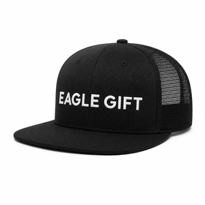 Flat Brim <b>Mesh</b> Rear Snap-adjustable Promotional Hat Custom Embroidery Printed Foam Factory Custom Adult Structured - Product Image 2