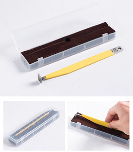 LISI Juego <span class=keywords><strong>de</strong></span> 15 Cuchillos <span class=keywords><strong>de</strong></span> <span class=keywords><strong>Escultura</strong></span> <span class=keywords><strong>de</strong></span> Cerámica con Punta <span class=keywords><strong>de</strong></span> Acero <span class=keywords><strong>de</strong></span> Tungsteno Amarillo para Tallar, Grabar y Dar Forma a la <span class=keywords><strong>Arcilla</strong></span> - Product Image 6