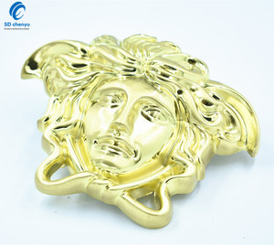 Venta al por mayor de oro de aleación de cabeza de Medusa Statuefor muebles - Product Image 6