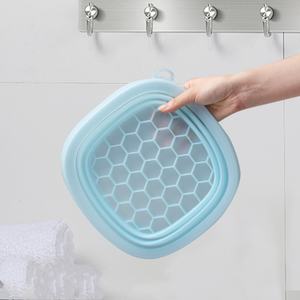 <b>Portable</b> Silicone Folding Ice Cream <b>Basin</b> Outdoor Beauty Device for Facial Cleansing and Therapy for Washbasin Use - Product Image 5