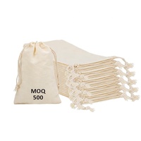 Bolsa Ecológica Personalizada al por Mayor con Cordón de Cuerda de Algodón Natural, Embalaje Reciclable para Zapatos, Compras, Color y Logotipo Personalizados