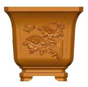 Promotion Hot <strong>Sale</strong> <strong>Concrete</strong> Flower Pot <strong>Mold</strong> <strong>Large</strong> <strong>Planter</strong> <strong>Concrete</strong> Plastic Steel <strong>Mold</strong> Silicone Cement Flower Pot <strong>Mold</strong> - Product Image 1