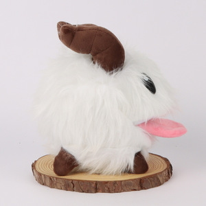 Peluche de <span class=keywords><strong>Poro</strong></span> de League of Legends, Juguete de Peluche Suave para Fanáticos del Juego, Decoración del Hogar, Lindos Personajes de Poros Blancos, Idea de Regalo - Product Image 1