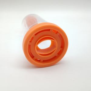 Masque en silicone pour enfants en aérosol, chambre de dosage avec valve, inhalateur, dispositif d'espacement pour l'asthme des enfants, antistatique, CE - Product Image 6