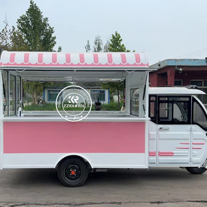 Tricycle alimentaire <span class=keywords><strong>électrique</strong></span>, chariot de nourriture mobile, chariot de nourriture de rue, chariot à café, chariot à glaces, chariot alimentaire à trois roues à vendre - Product Image 4
