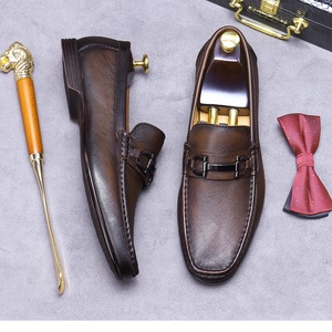 Zapatos de Hombre de Piel Vacuna de Primera Calidad S0027X Explosion Driving, con Suela Suave y Antideslizante, que Aumentan la Altura, ASTON - Product Image 3