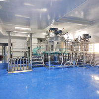 Machine de fabrication de savon liquide 500L avec réservoir agitateur, mélangeur de détergent pour lave-vaisselle, homogénéisateur de shampoing, équipement de mélange de conditionneur