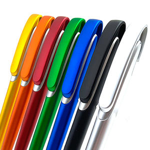 Bolígrafo de Plástico Multicolor Económico con Pulsador, Personalizable con Logotipo para Publicidad Creativa, Venta al Por Mayor para Oficina - Product Image 3