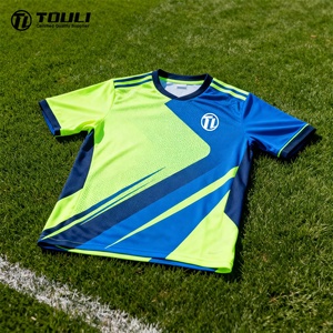 Nuova Tuta Sportiva Slim Fit 25-26, Maglia da <span class=keywords><strong>Calcio</strong></span> Traspirante ad Asciugatura Rapida - Product Image 1