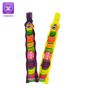 OEM/ODM Shape and Design Drinking <strong>Orange</strong> Injection Three Side Seal Drinking Packing Pouches Ice Cream <strong>Pop</strong> Popsicle Packaging Bag - Product Image 2