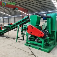 Machine à granuler le fil de cuivre, petite machine de recyclage de câbles en cuivre pour le recyclage des déchets de fil de cuivre
