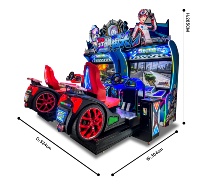 Simulador de Conducción de Autos y Motos para 2 Jugadores, Máquina de Juego Dinámica para Centro de Juegos Arcade, Personalizable al por Mayor