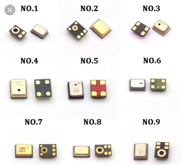 Microphone element Bottom-port Analog Silicon Microphone for Phone/smart Phone, Interphone, Etc