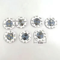 Sous-verres lumineux LED à piles pour bouteilles, autocollants décoratifs pour tasses à vin, lampes pour bars KTV, fêtes et boissons