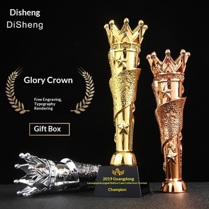 Set di Trofei Angelo Dorato, <span class=keywords><strong>Premi</strong></span> in Cristallo Personalizzati per Riunioni Aziendali Annuali, Design con Ali 3D, Incisione Logo Gratuita e Confezione Regalo Premium - Product Image 5