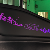 Luces Ambientales para Toyota Prado/LC250 24-25 (Diez Luces, Molde Negro Piano con Efecto Mil Sombras), 22 Luces