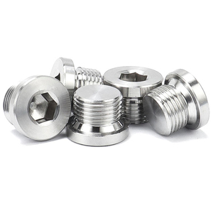 Tapón hexagonal macho de acero inoxidable A2 A4, estándar DIN908 G3/8 M12*1.5, en oferta. - Product Image 6