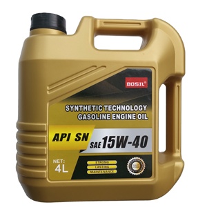 Lubrifiants de bouteille d'huile de moteur de voiture de prix usine 4L et huile moteur SN 15w40 - Product Image 1