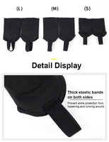Nouveaux produits haute élastique doux respirant protège-cheville Football Football Sports Protection cheville orthèse manchon