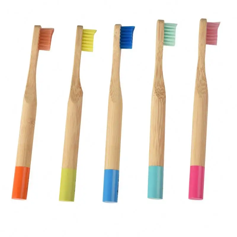Hot sale 100% eco mao bamboo round handle naturally bamboo toothbrush super cleaning