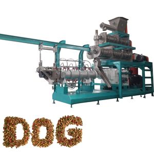 Acondicionador de vapor Calefacción <span class=keywords><strong>Berral</strong></span> y tornillos Extrusora de doble tornillo Máquina de comida para perros - Product Image 2