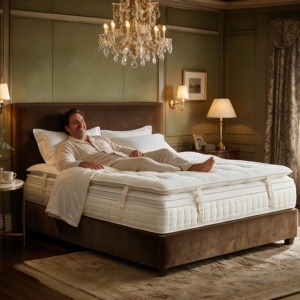 Luxury Handmade Premium <b>Memory</b> <b>Foam</b> <b>Mattress</b> Twin Full Queen King Size Medium Firm Ergonomic Knitted Cover Hotel Home Use - Product Image 1