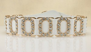 <span class=keywords><strong>Cintura</strong></span> <span class=keywords><strong>con</strong></span> Strass, <span class=keywords><strong>Cintura</strong></span> Diamantata Occidentale Glitterata per Abiti da Donna, Elastica e Facile da Indossare, Fascia Elastica di Design - Product Image 5