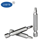 Embouts de tournevis magnétiques carrés de haute qualité de la marque LXD, 50 mm, en acier S2, modèles SQ0-SQ3, qualité industrielle, OEM