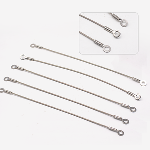 Câble de sécurité en acier inoxydable avec terminaux zingués personnalisés, avec <span class=keywords><strong>suspension</strong></span> et fixation - Product Image 2