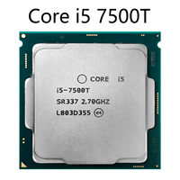 Prosesor CPU Core i5 7500T Generasi ke-7 Asli, Grade A, Teruji, 2.7GHz LGA1151 Untuk Desktop CPU