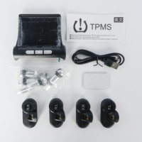 Système de surveillance de la pression des pneus numérique haute précision Deyongwang, jauges de pression des pneus, capteur interne universel, solaire, TPMS en temps réel, 12V