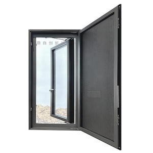 Fenêtres à battant en aluminium résistant aux chocs avec moustiquaire pour la maison - Product Image 5