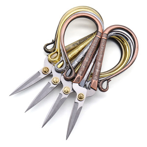 Stainless Steel Embroidery <b>Scissors</b> With Auspicious Cloud Design For Cross Stitch Crafting And <b>Sewing</b> Household Use - Product Image 2