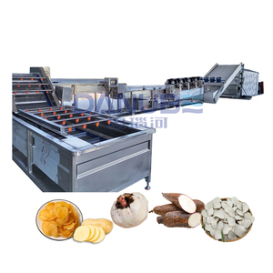 <b>Small</b> Cassava <b>Drying</b> <b>Machine</b> Potato Ginger Yam Cassava Washing Peeling Slicing <b>Drying</b> Production Line - Product Image 1
