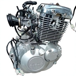 Moteur de moto Suzuki Rissho 150 Efi 6 vitesses d'<span class=keywords><strong>occasion</strong></span>, 4 temps, démarrage CDI, refroidissement par air, 1 cylindre, 150 cm3 de cylindrée - Product Image 1